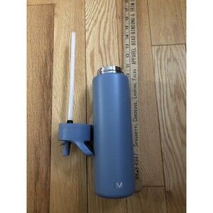 Simple Modern Summit 30 oz Blue Tumbler with Screw top and Straw